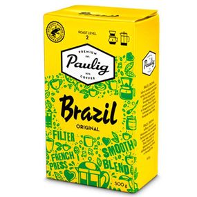 Молотый кофе Paulig Brazil Original 500 грамм Финляндия паулиг оригинал Бразилия