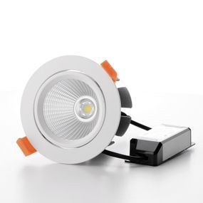 Светильник потолочный LED врезной  LED-38/15W COB CW DL