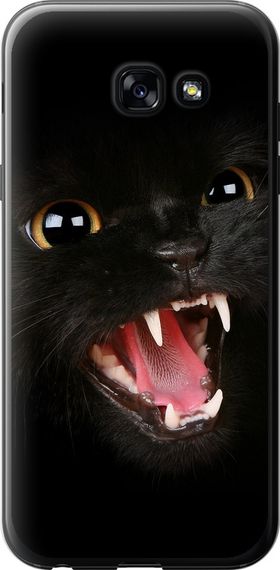 Чехол на Samsung Galaxy A5 (2017) Чёрная кошка "932u-444-17620"