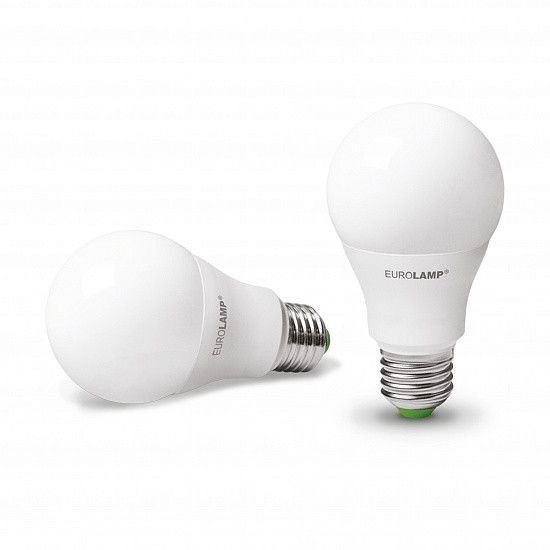 Класична світлодіодна EUROLAMP LED Лампа ЕКО А60 12W E27 4000K | Зображення 1