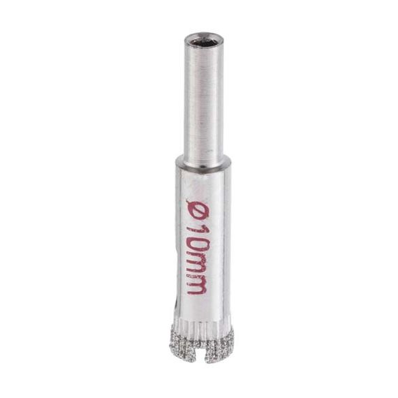 Свердло алмазне трубчасте для скла та кераміки 10 мм INTERTOOL SD-03471 | Зображення 1