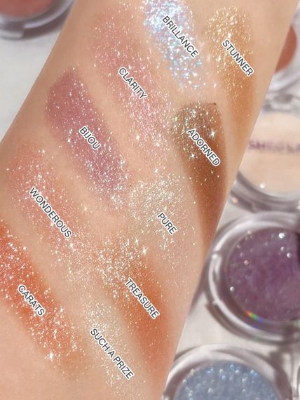 Тіні для очей Sheglam Enigma Sparkly Eyeshadow - Clarity (1.8 g) | Зображення 1
