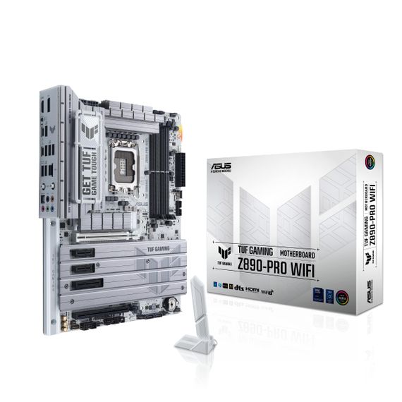 Материнcкая плата ASUS TUF GAMING Z890-PRO WIFI s1851 Z890 4xDDR5 M.2 DP HDMI Wi-Fi BT ATX 90MB1IR0-M0EAY0 | Зображення 7