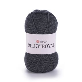 Пряжа YarnArt Silky Royal № 435 (Ярнарт Сілкі Роял) – 65% меринос, 35% шовк, 50 г / 140 м