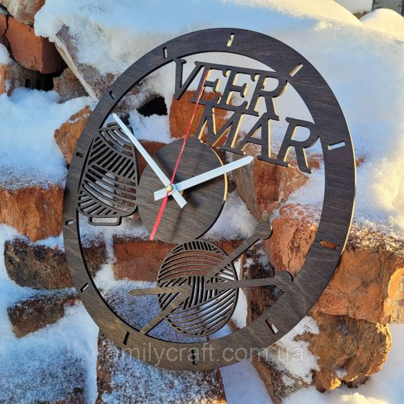 Настінний годинник з логотипом компанії Корпоративний подарунок тематичний брендований годинник | Зображення 2