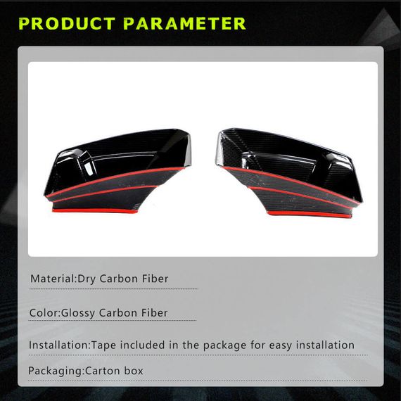 Накладки на передній бампер Flap Карбон V2 (для G87) для BMW 2 серія G42 2021- рр | Зображення 5