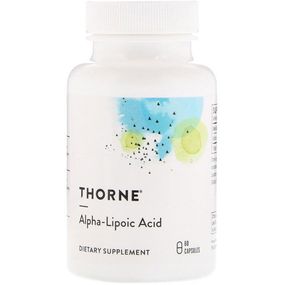 Альфа-ліпоєва кислота Thorne Research Alpha-Lipoic-Acid 300 mg 60 Caps