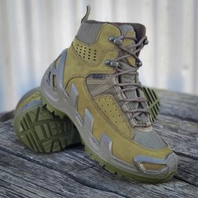 Черевики тактичні Vaneda 1192-1 мембрана GoreTex нубук хакі