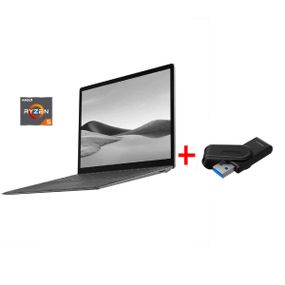 Ультрабук Microsoft Surface Laptop 4 1958 / 13.5" (2256x1504) IPS Touch / AMD Ryzen 5 4680U (6 (12) ядер по 2.2 - 4.0 GHz) / 16 GB DDR4 / 256 GB SSD NVMe / AMD Radeon RX Vega 7 Graphics / WebCam / Win 11 Pro б/в + Подарунок Накопичувач Kingston 64 ГБ