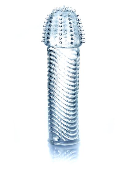 Насадка на член - Penis Sleeve Clear 4 | Зображення 2