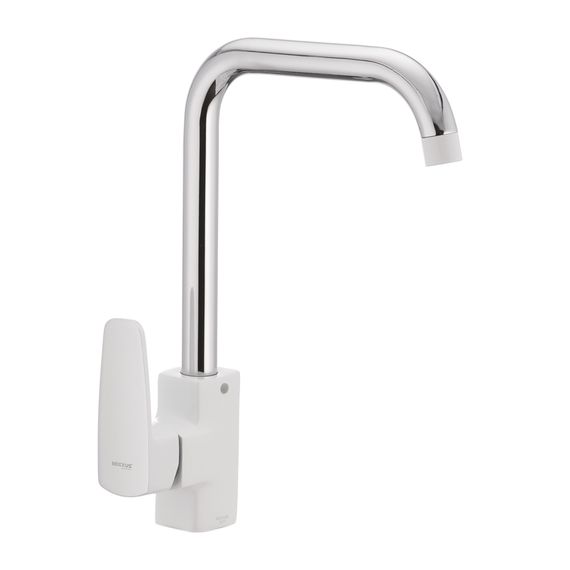 Змішувач для кухні MIXXUS MISSOURI 014-G білий (MI0595)