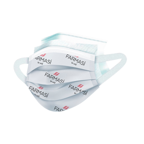 Захисні макски для обличчя тришарові з м'якими вушками Farmasi Smart Life 5 шт