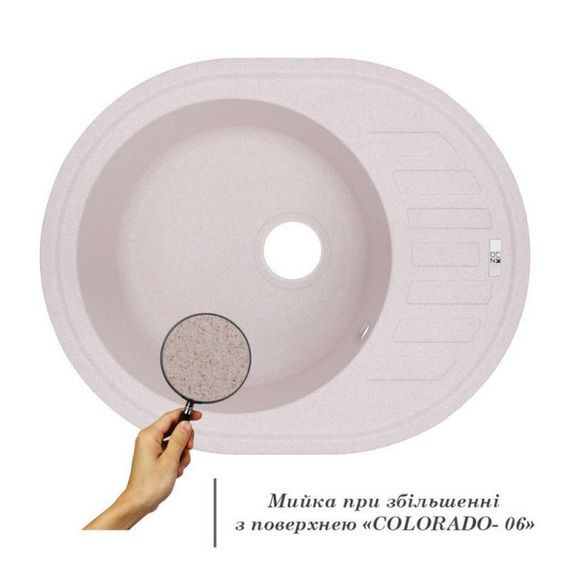 Кухонна мийка Lidz 620x500/200 COL-06 (LIDZCOL06620500200) | Зображення 2