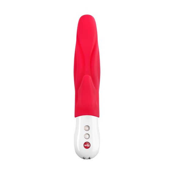 Вібратор-кролик для точки А Fun Factory LADY BI india red, 2 мотори, 12 режимів | Зображення 1
