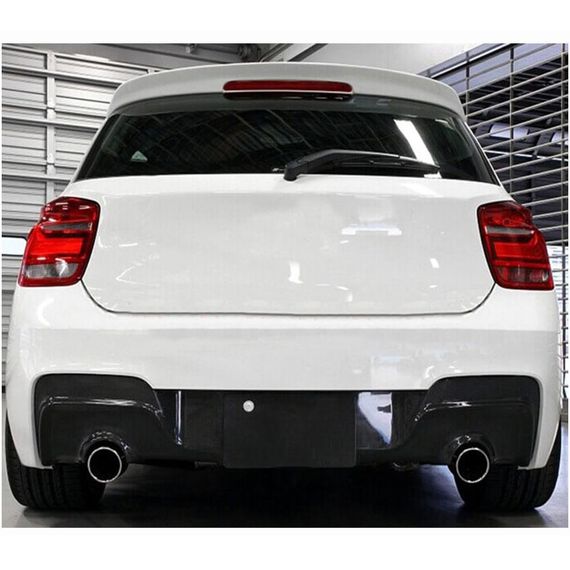 Дифузор заднього бампера (для M135i 2011-2015, Карбон) для BMW 1 серія F20/21 рр | Зображення 1