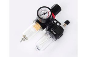 Редуктор давления с фильтром и лубрикатором Apro - 1/4" x 10 бар (850112)