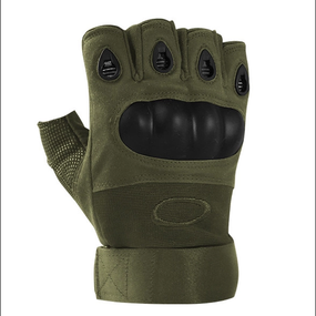 Рукавички SKINARMOR напівпалі із захистом тильної частини р.9(L) зелений Сизам