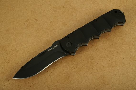 Складний ніж Boker Magnum Black Spear 42 Армійський ніж Ніж складний Тактичні ножі Ножі складні кишенькові | Зображення 2