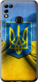 Чехол на Infinix Hot 11 Play Флаг и герб Украины 1 "375u-2756-17620"