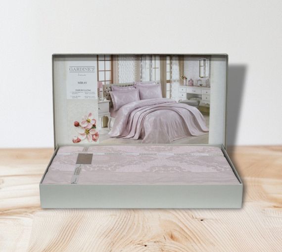 Покривало Gardines 240х260 см Miray пудрове | Зображення 1