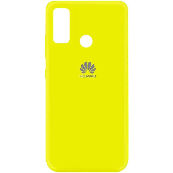 Чехол Silicone Cover My Color Full Protective (A) для Huawei P Smart (2020) Жовтий/Flash