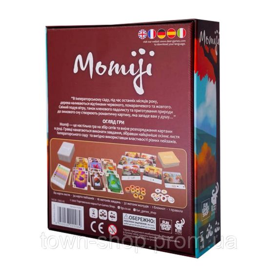 Настольная игра "Momiji" FGS42 на украинском языке | Зображення 1