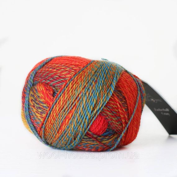 Шкарпеткова пряжа Schoppel Zauberball Crazy, 1702