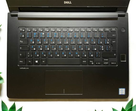 Ноутбук Dell Latitude 3470 / 14" (1366x768) TN / Intel Core i5-6200U (2 (4) ядра по 2.3 - 2.8 GHz) / 8 GB DDR3 / 120 GB SSD / Intel HD Graphics 520 / WebCam / Без АКБ б/у | Зображення 2