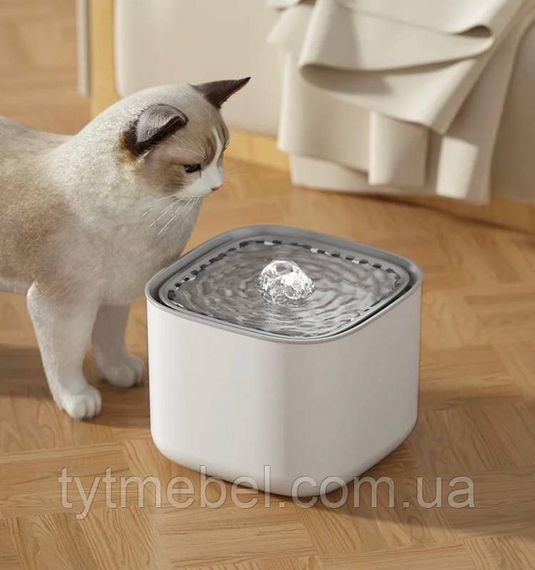 Поилка для котов и кошек, фонтан для котов 3 литра белая, зеленая, черная | Зображення 5