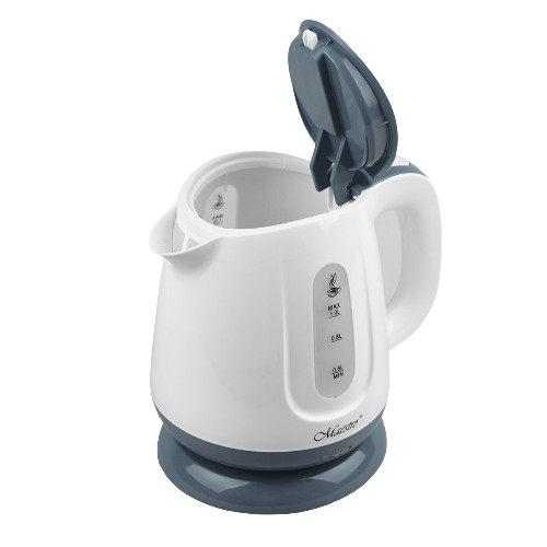 Електрочайник 1,0л 900-1100W (диск) сірий MR-013-GREY Maestro | Зображення 1