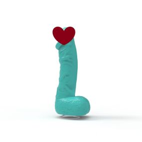 Крафтовое мыло-член с присоской Pure Bliss MINI Turquoise, натуральное Sex Aura