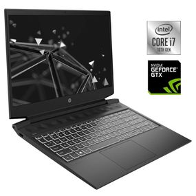 Ігровий ноутбук Б-клас HP Pavilion Gaming 16-a0097nr / 16.1" (1920x1080) IPS / Intel Core i7-10750H (6 (12) ядер по 2.6 - 5.0 GHz) / 16 GB DDR4 / 512 GB SSD NVMe / nVidia GeForce GTX 1660 Ti Max-Q, 6 GB GDDR6, 192-bit / WebCam б/в