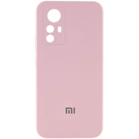 Чохол Silicone Cover Lakshmi Full Camera (AAA) with Logo для Xiaomi Redmi Note 12S Рожевий / Pink Sand