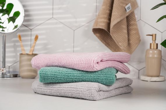 Рушник махровий Ardesto Air, 30х50см, 100% бавовна, рожевий (ART2130SC) | Зображення 1