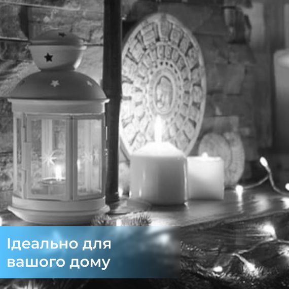 Гирлянда светодиодная конский хвост GarlandoPro 200LED Роса 2м 10 линий Белый 1733011W | Зображення 4