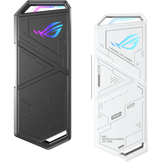 Кишеня зовнішня ASUS SSD ROG STRIX ARION ESD-S1C/WHT/G/AS PCIe NVMe M.2 2230/2242/2260/2280 USB-C 3.2 Gen 2x1 (90DD02H1-B09000) | Зображення 8