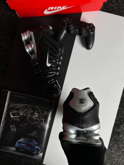 Кросівки  Shox TL Black Silver весна / літо / осінь A3571 | Зображення 4
