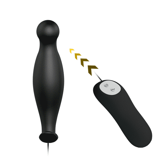 Анальная вибропробка с основой НОВАЧЕК Sex Aura | Зображення 3