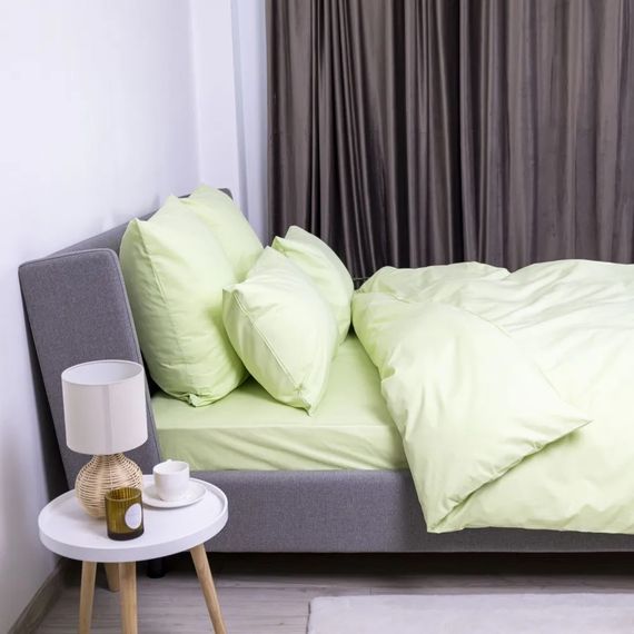 Постільна білизна сімейна ТЕП Leafy Luxe 2-00882-28765 150х215х2 см салатова | Зображення 5