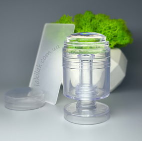 Силіконовий штамп для стемпінга з поворотним механізмом для регулювання розміру малюнка