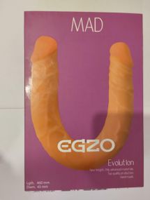 Двосторонній фалоімітатор EGZO  sexstyle