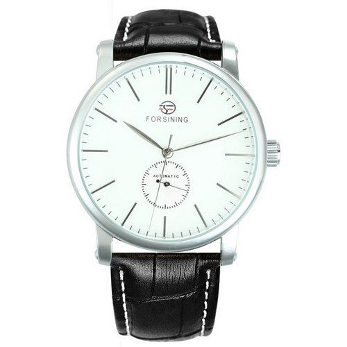 Forsining 8214 Silver-White-Black