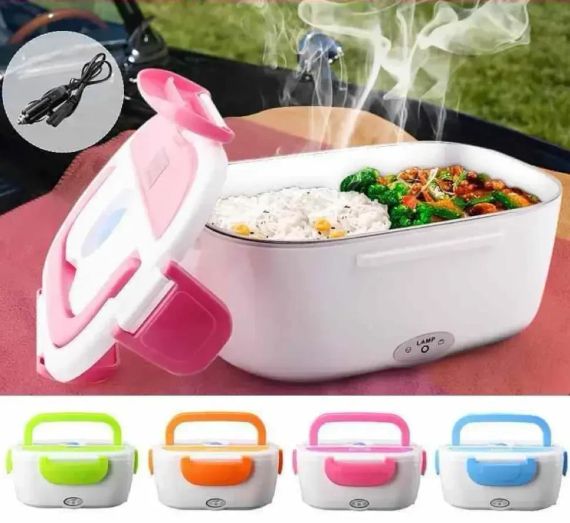 Ланчбокс с подогревом еды 220V, Electric lunch box, ланч-бокс  от сети