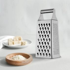 Тертка багатофункціональна Maestro MR-1608 8х10.5х24.5 см срібляста