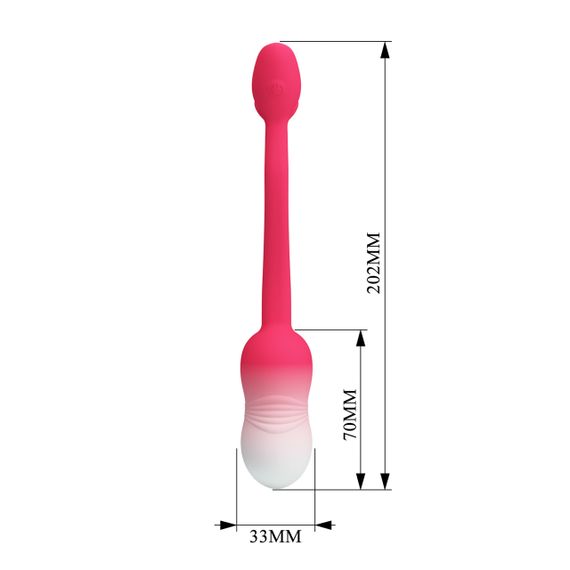 Віброяйце з керуванням через застосунок PRETTY LOVE Poulsen Egg Vibrator 01, 7 см Sex Aura | Зображення 1