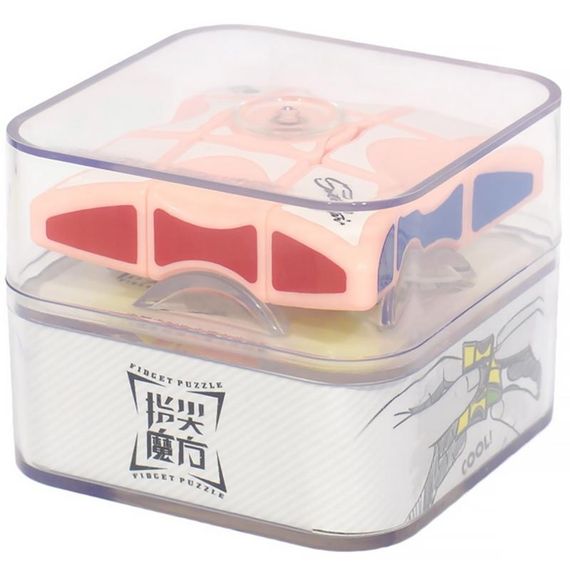 Дитяча інтерактивна головоломка Rubik's Cube Fingertips Spinner Coral | Зображення 2