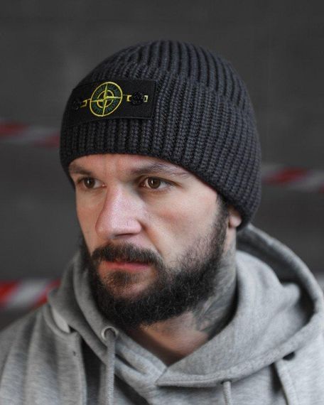 Шапка stone island denim ВТ4726 | Зображення 1