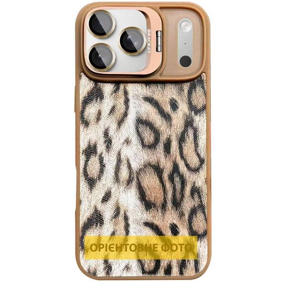 Чохол TPU+PC Wild Leopard with MagSafe and Lens для Apple iPhone 17 Air (6.5") Brown | Зображення 3