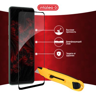 Стекло защитное Intaleo Full Glue Tecno Camon 17P (1283126515842) | Зображення 3