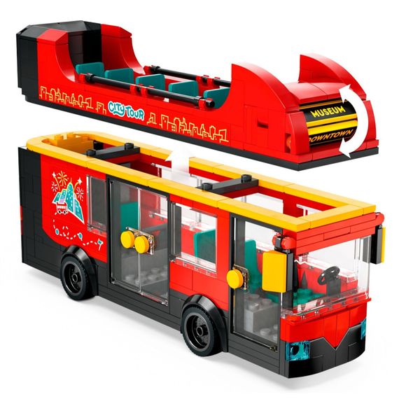 Конструктор LEGO City Червоний двоповерховий екскурсійний автобус (60407) | Зображення 3